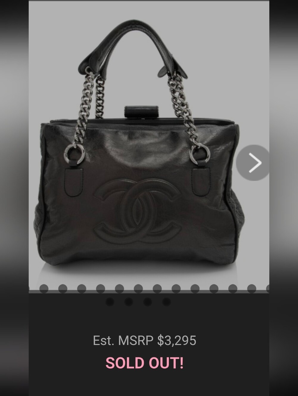 FLASHSALE! CHANEL X Karl Lagerfeld calfskin leather Tote Bag